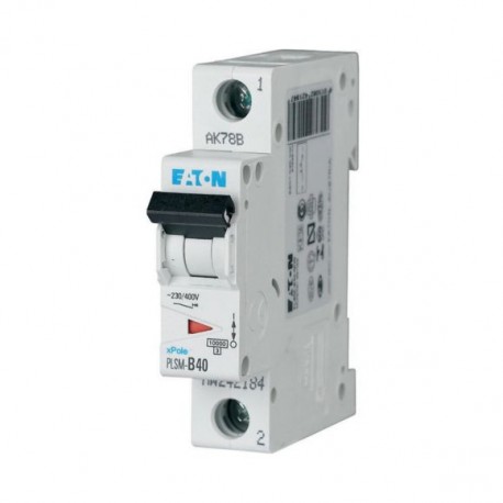 PLSM-B40-MW 242184 Y7-242184 EATON ELECTRIC Int. magnetotérmico PLSM, 1P, curva B, 40A