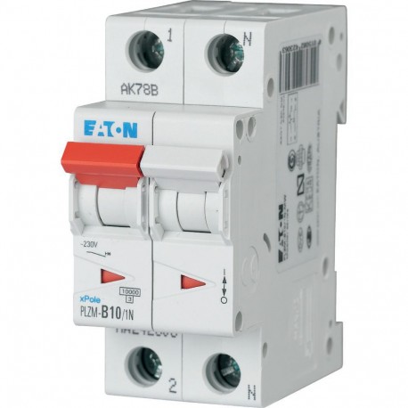 PLZM-B10/1N-MW 242306 Y7-242306 EATON ELECTRIC PLZM-B10/1N INT. MT 10KA 1N B 10A