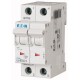 PLZM-C1,6/1N-MW 242323 EATON ELECTRIC Miniature circuit breaker (MCB), 1, 6 A, 1pole+N, type C characteristic