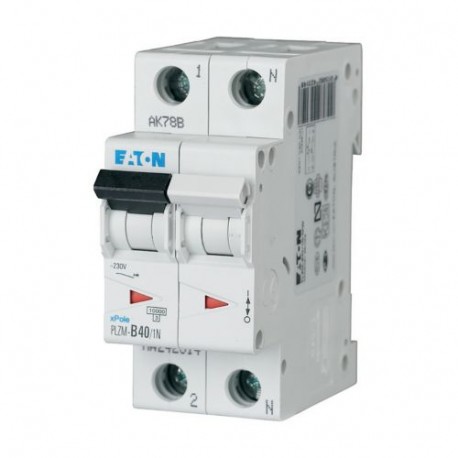 PLZM-C40/1N-MW 242340 Y7-242340 EATON ELECTRIC PLZM-C40/1N INT. MT 10KA 1N C 40A