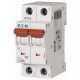 PLSM-D4/2-MW 242420 EATON ELECTRIC Int. magnetotérmico, 2P, curva D, 4A