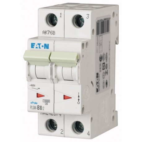 PLSM-D8/2-MW 242423 EATON ELECTRIC LS-Schalter, 8A, 2p, D-Char