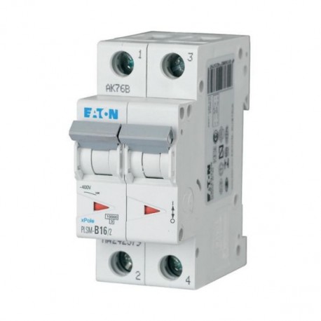 PLSM-D16/2-MW 242428 0001609243 EATON ELECTRIC Защитный выключатель LS, 16A, 2-пол., D-Char