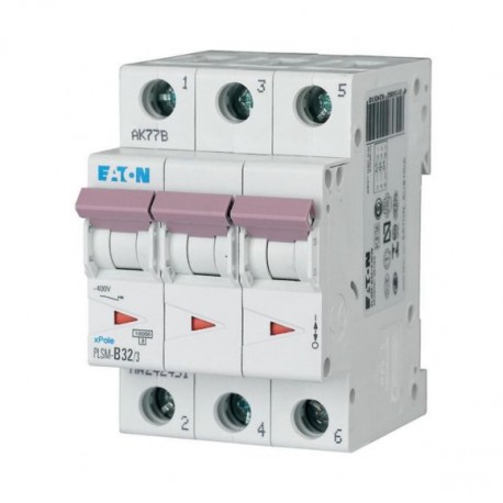 PLSM-B32/3-MW 242451 0001609126 EATON ELECTRIC Защитный выключатель LS, 32A, 3-пол., B-Char