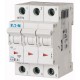 PLSM-D1,6/3-MW 242484 EATON ELECTRIC Over current switch, 1, 6 A, 3 p, type D characteristic