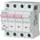 PLSM-D2/3N-MW 242554 EATON ELECTRIC Disjoncteur modulaire, 2A, 3p+N, courbe D