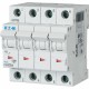 PLSM-D3/3N-MW 242556 EATON ELECTRIC Interruttore protettore 3A 3p+N curva caratteristica D