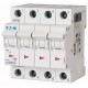 PLSM-D3,5/3N-MW 242557 EATON ELECTRIC Over current switch, 3, 5 A, 3pole+N, type D characteristic
