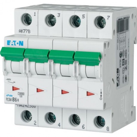 PLSM-B6/4-MW 242580 0001609150 EATON ELECTRIC LS-Schalter, 6A, 4p, B-Char