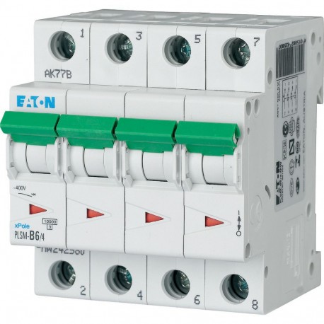 PLSM-B6/4-MW 242580 Y7-242580 EATON ELECTRIC LS-Schalter, 6A, 4p, B-Char