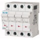 PLSM-C0,16/4-MW 242593 EATON ELECTRIC Защитный выключатель LS 0,16A 4p C-Char