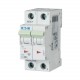 PLS6-B8/2-MW 242849 EATON ELECTRIC Disjoncteur modulaire, 8A, 2p, courbe B