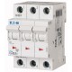 PLS6-D3,5/3-MW 242963 EATON ELECTRIC Защитный выключатель LS 3,5A 3p D-Char