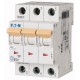 PLS6-D12/3-MW 242969 EATON ELECTRIC Over current switch, 12A, 3 p, type D characteristic