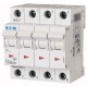 PLS6-B3,5/3N-MW 242983 EATON ELECTRIC За текущий переключатель, 3, 5 A, 3pole + N, тип B характеристика