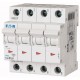 PLS6-C1,6/4-MW 243074 EATON ELECTRIC Miniature circuit breaker (MCB), 1,6A, 4p, type C characteristic