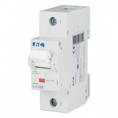 PLHT-C50 247985 0001609504 EATON ELECTRIC Interruttore LS, 50A, 1p, curva caratteristica C, AC
