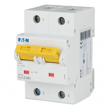 PLHT-C125/2 248015 0001609518 EATON ELECTRIC Interruttore LS, 125A, 2p, curva caratteristica C, AC