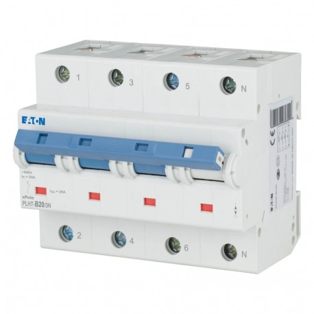 PLHT-B20/3N 248050 EATON ELECTRIC LS-Schalter, 20A, 3p+N, B-Char