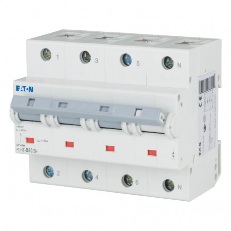 PLHT-B80/3N 248056 EATON ELECTRIC LS-Schalter, 80A, 3p+N, B-Char