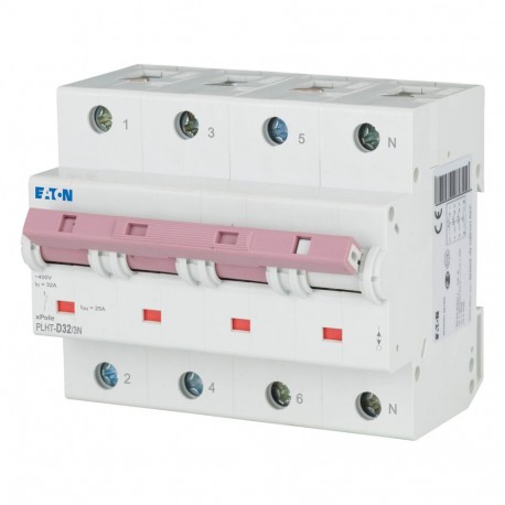 PLHT-D32/3N 248070 EATON ELECTRIC LS-Schalter, 32A, 3p+N, D-Char