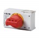 NZM1-XDVR 260135 EATON ELECTRIC Maneta rotativa, rojo-amarillo, candable, NZM1