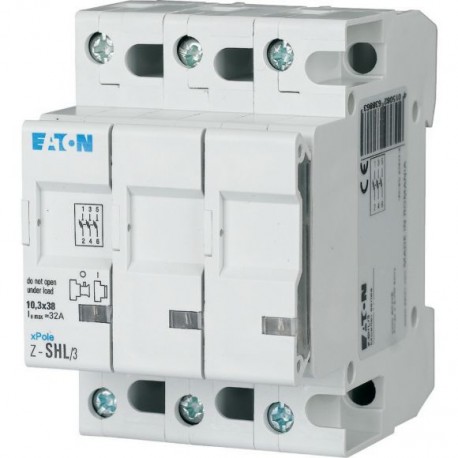 Z-SHL/3 263886 EATON ELECTRIC Fuse disconnectors, 3 p, 10 x 38
