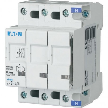 Z-SHL/3N 263887 EATON ELECTRIC Secc. Portafusibles, 3P+N, 32A (sin cartucho)