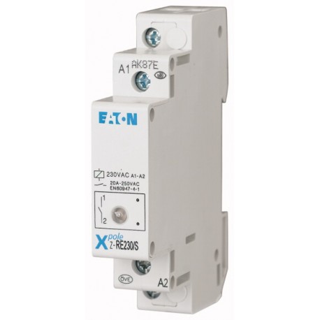 Z-RE230/S 265190 EATON ELECTRIC Modular contator (1NA), 20A (AC1)