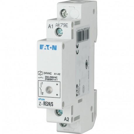 Z-RE24/S 265191 EATON ELECTRIC Contactor modular, (1NA), 20A(AC1)