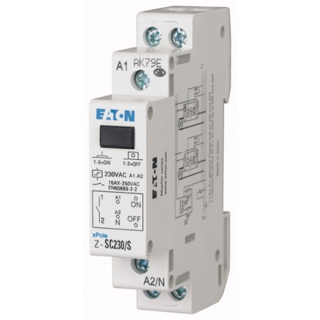 Z-SC24/S 265300 EATON ELECTRIC interruptor de controle remoto controle centralizado, (1NA)