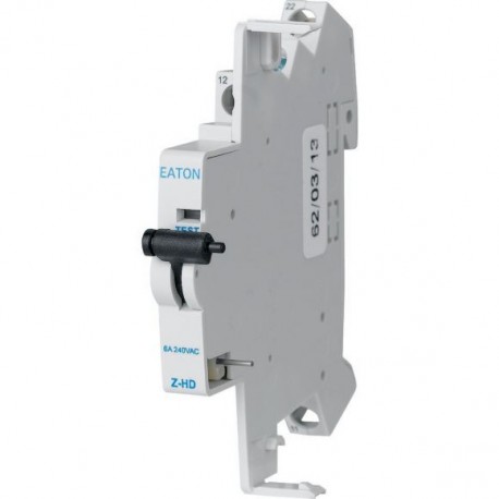 Z-HD 265620 EATON ELECTRIC Contact auxiliaire, pour PFDM, 1O-F+1O, 0,5 module