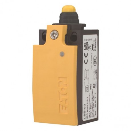 LSE-02 266122 EATON ELECTRIC Safety position switch, electrically adjustable, 2 N/C, cat .3