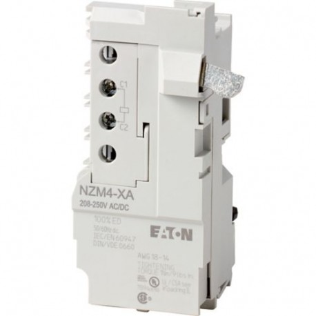 NZM4-XA12AC/DC 266446 EATON ELECTRIC Déclencheur à émission de tension, 12VAC/DC