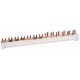 Z-GSV-10/1P+N/12-O 274402 Y7-274402 EATON ELECTRIC Phase busbar, 2-phases, 10qmm, fork connector+pin, 12SU