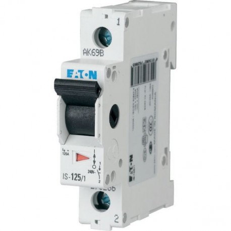 IS-63/1 276274 EATON ELECTRIC Interrupteur-sectionneur, 240 V, 63A, 1p