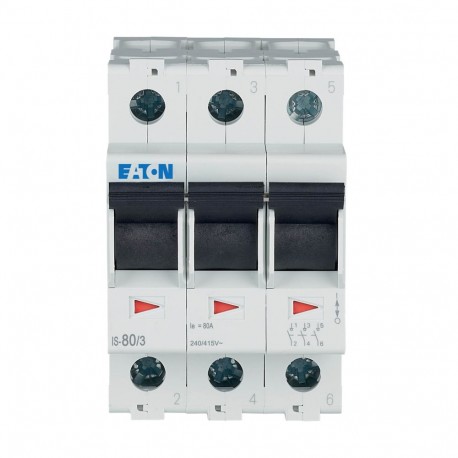 IS-80/3 276280 Y7-276280 EATON ELECTRIC Interrupteur-sectionneur, 240 V, 80A, 3p
