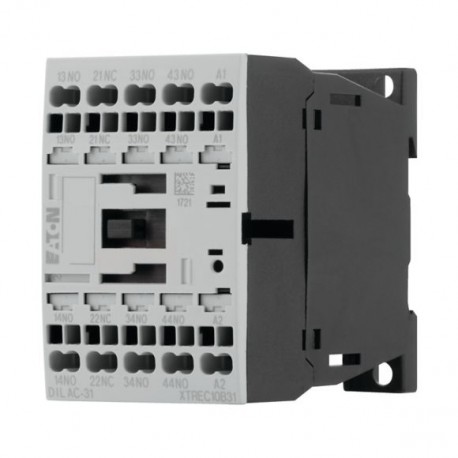 DILAC-31(24V50/60HZ) 276477 XTREC10B31T EATON ELECTRIC Contactor relay, 3N/O+1N/C, AC