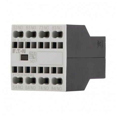 DILA-XHIC40 276534 XTCEXFACC40 EATON ELECTRIC Module de contacts auxiliaires, 4 s, montage en saillie, racco..