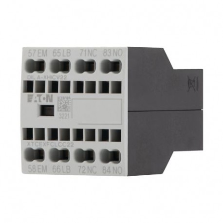DILA-XHICV22 276535 XTCEXFCLCC22 EATON ELECTRIC Module de contacts auxiliaires, 1F+1Fa+1O+1Or, montage en sa..