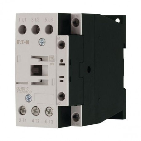 DILM17-01(380V50/60HZ) 277045 XTCE018C01AR EATON ELECTRIC Contactor de potencia Conexión a tornillo 3 polos ..