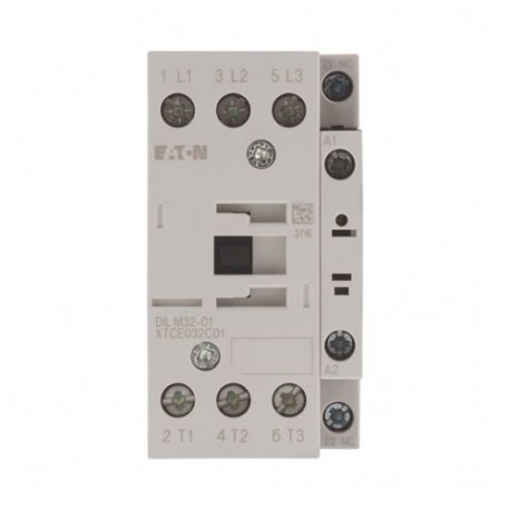 DILM32-01(230V50HZ,240V60HZ) 277292 XTCE032C01F EATON ELECTRIC Contacteur de puissance, 3p+1O, 15kW/400V/AC3