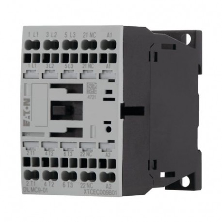 DILMC9-01(24VDC) 277500 EATON ELECTRIC XTCEC009B01TD contator 3P, 4 kW (AC-3,400V)