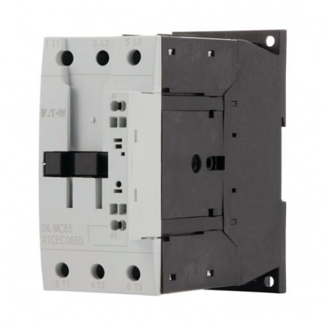 DILMC65(230V50/60HZ) 278033 XTCEC065D00G2 EATON ELECTRIC Contactor, 3p, 30kW/400V/AC3