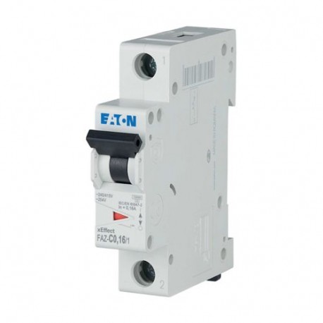 FAZ-C0,16/1 278542 Y7-278542 EATON ELECTRIC Interruttore protettore, 0,16A, 1p, curva caratteristica C
