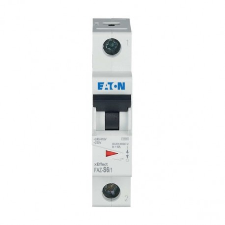 FAZ-S6/1 278610 EATON ELECTRIC LS-Schalter, 6A, 1P, S-Char