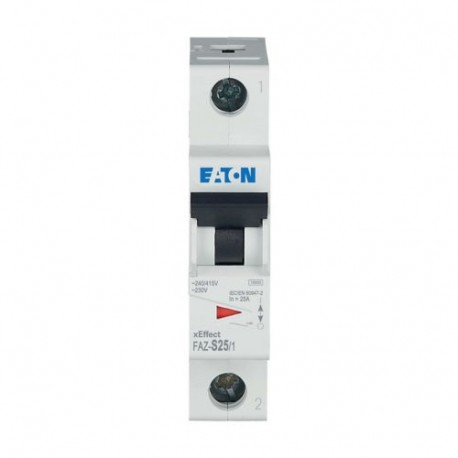 FAZ-S25/1 278614 Y7-278614 EATON ELECTRIC Int. magnetotérmico FAZ, 25A, 1P, curva S