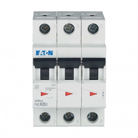 FAZ-K25/3 278913 Y7-278913 EATON ELECTRIC MCB FAZ-K
