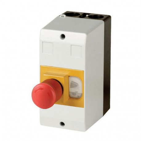 CI-PKZ01-PVS 281407 Y7-281407 EATON ELECTRIC Custodia in materiale isolante, IP65, +pulsante d'emergenza, az..