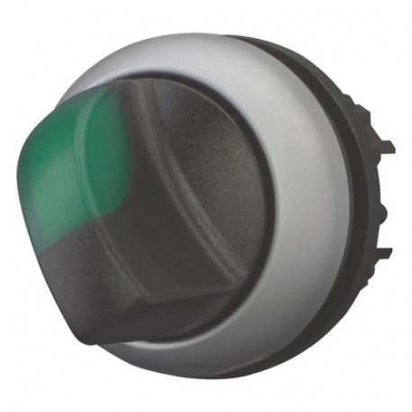 M22-WLKV-G 284395 Y7-284395 EATON ELECTRIC M22-WLKV-GQ Selector Luminoso, 2 posições, Verde